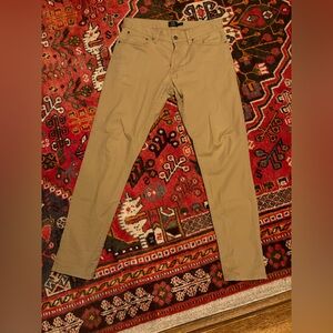 Club Monaco Khaki/tan 5 pocket slim pants